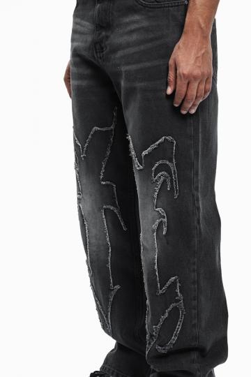 Прямые джинсы