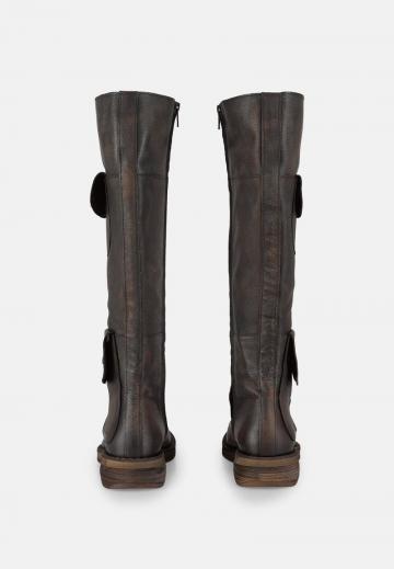 Сапоги на шнуровке