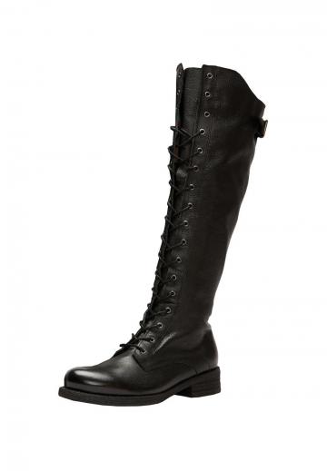 Сапоги на шнуровке