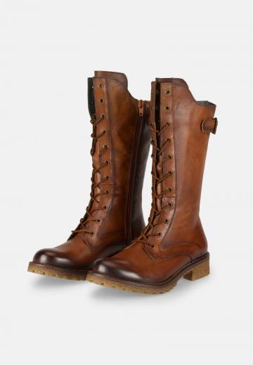 Сапоги на шнуровке