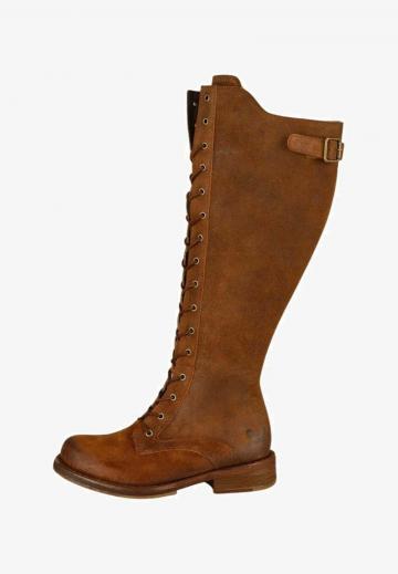 Сапоги на шнуровке