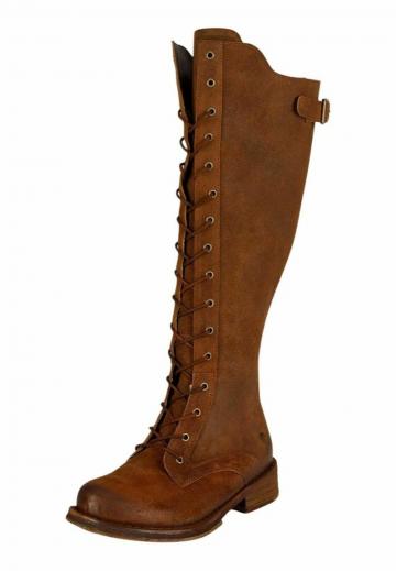 Сапоги на шнуровке