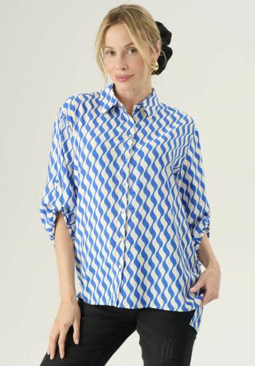 Длинная блузка