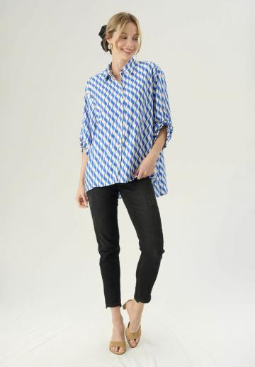 Длинная блузка