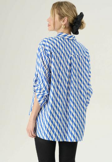Длинная блузка