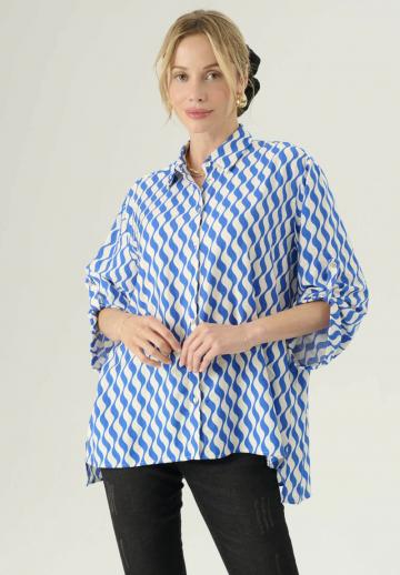 Длинная блузка