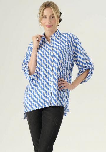 Длинная блузка