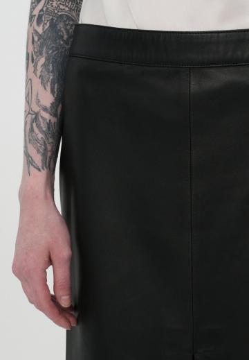 Кожаная юбка