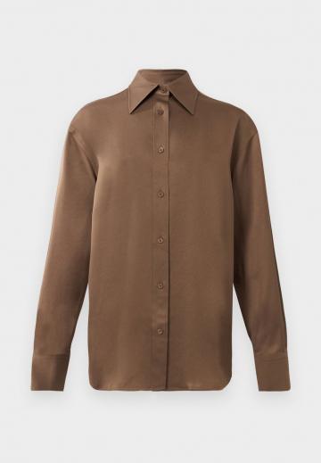 Атласная блузка