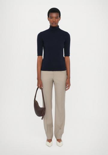 Пуловер с коротким рукавом