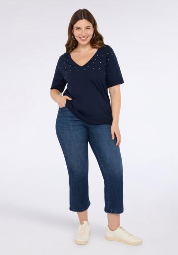 Короткие джинсы