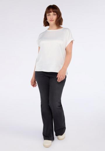 Атласная блузка