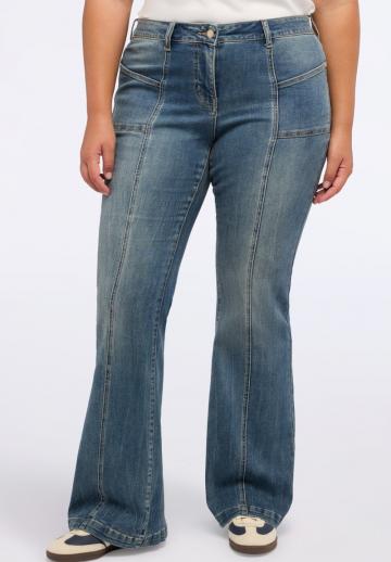 Клешеные джинсы