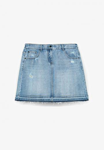 Джинсовая юбка