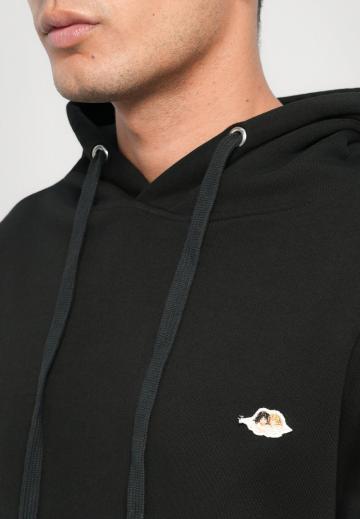 Пуловер с капюшоном