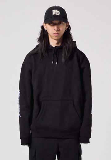 Пуловер с капюшоном