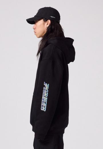 Пуловер с капюшоном