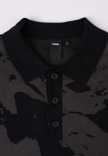 Поло с длинным рукавом