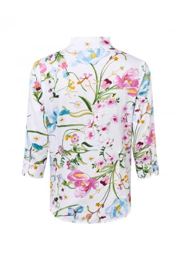 Атласная блузка