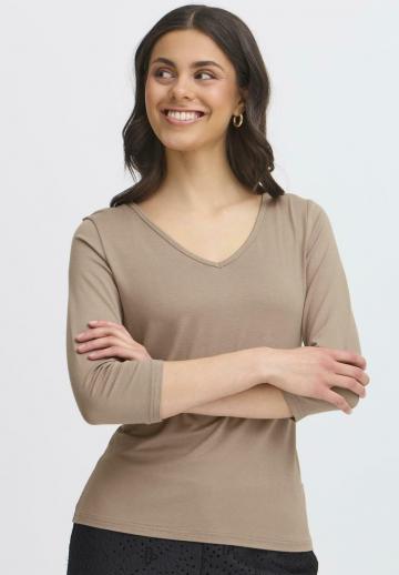 Майка с рукавом три четверти