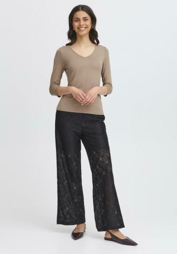 Майка с рукавом три четверти