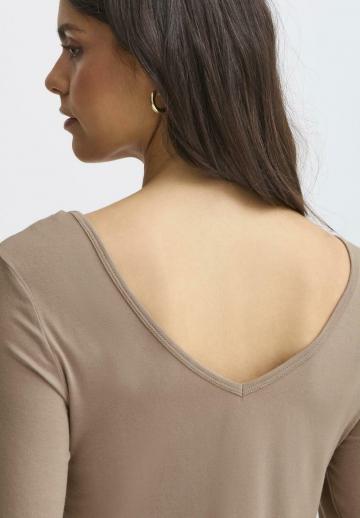 Майка с рукавом три четверти