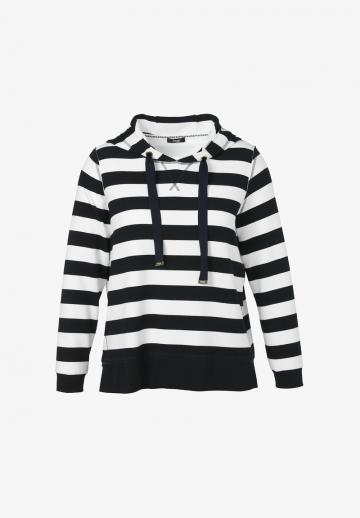 Пуловер с капюшоном