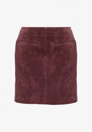 Кожаная юбка