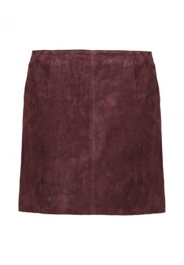 Кожаная юбка