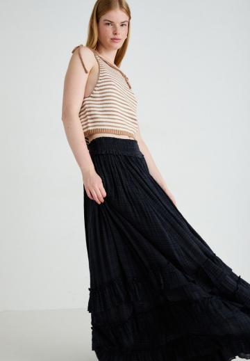 Юбка с воланами