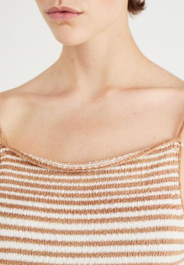 Топ на бретельках