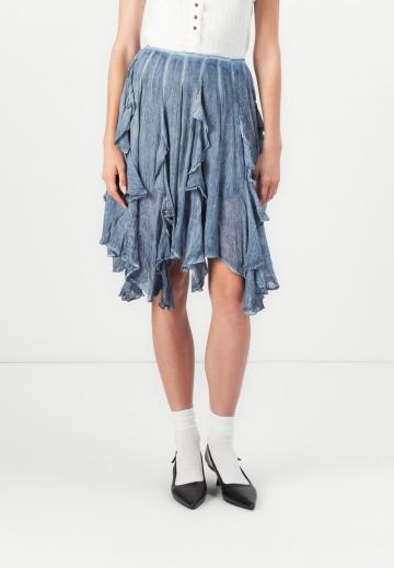 Юбка с воланами
