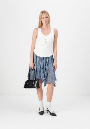 Юбка с воланами