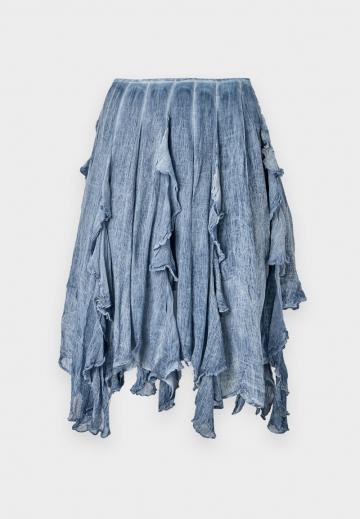 Юбка с воланами