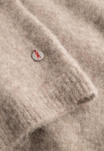 Пуловер с рукавом три четверти