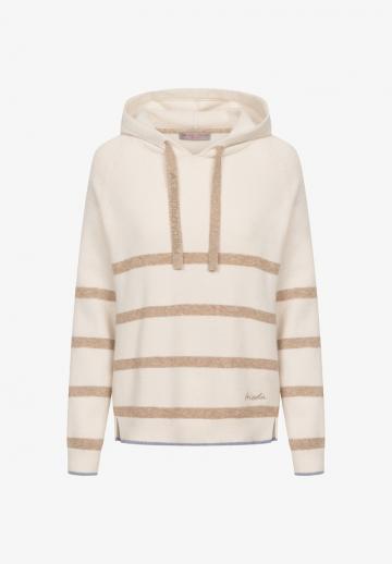 Пуловер с капюшоном