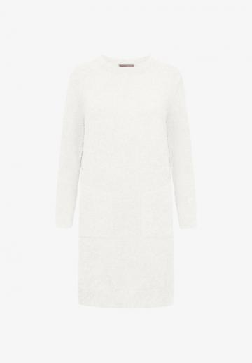 Вязаное платье