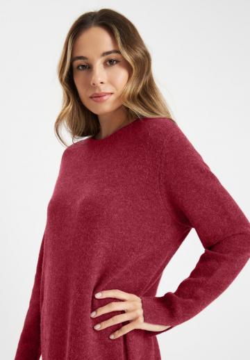 Вязаное платье