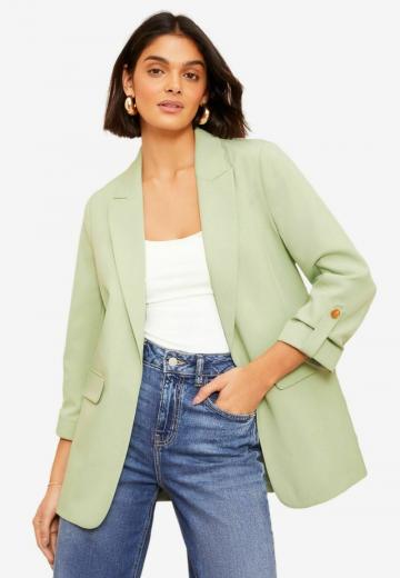 Длинный блейзер