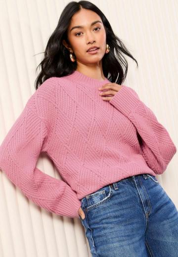 Длинный пуловер