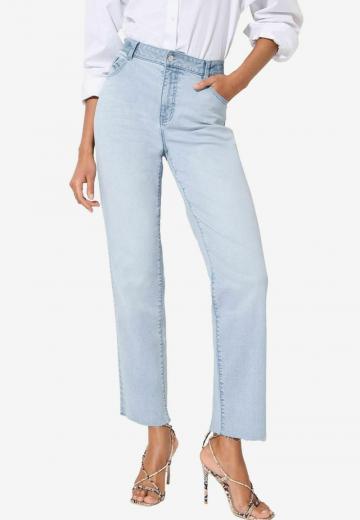 Прямые джинсы