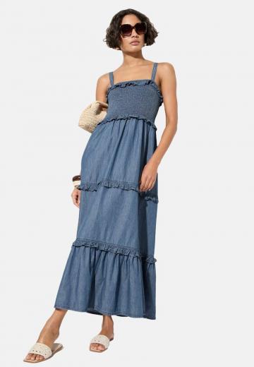 Джинсовое платье