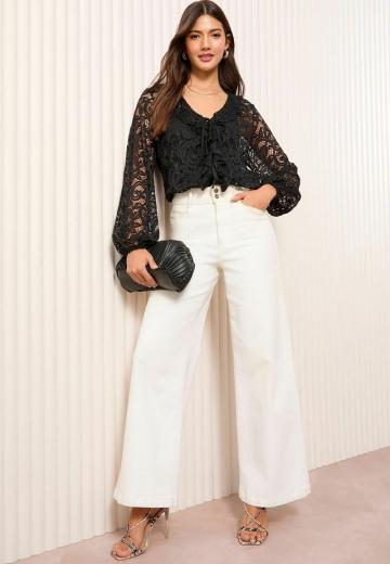 Кружевная блузка