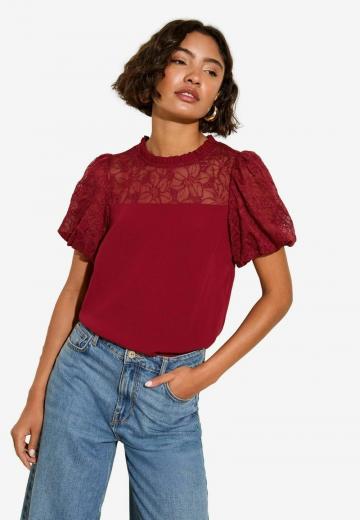 Кружевная блузка
