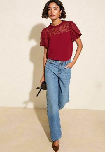 Кружевная блузка