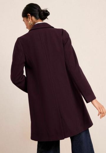 Шерстяное пальто