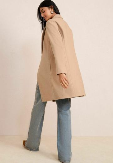 Шерстяное пальто