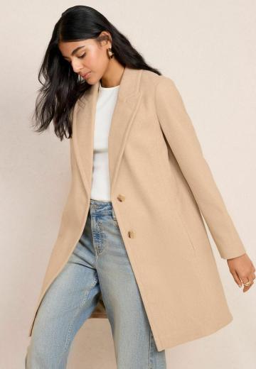 Шерстяное пальто