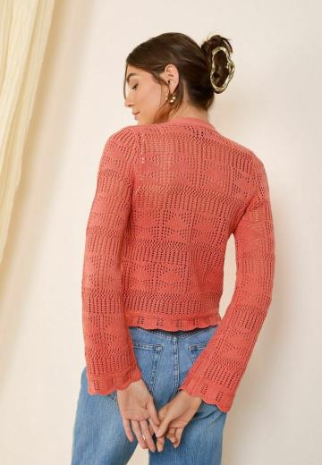 Вязаная кофта