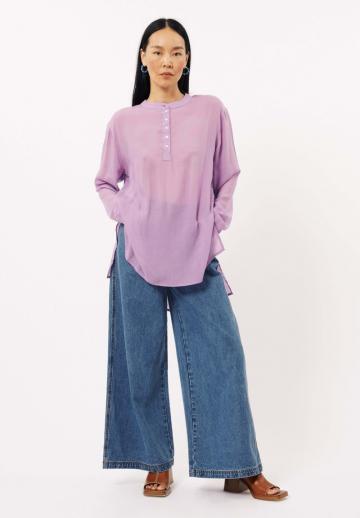 Длинная блузка